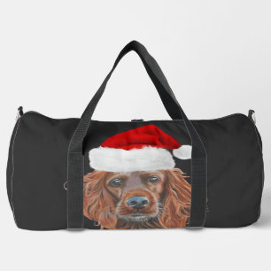 Weihnachts-Irish-Setter-Klassik-T-Shirt Duffle Bag