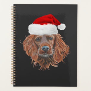 Weihnachts-Irish-Setter-Klassik-T-Shirt Planer