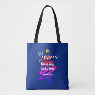 Weihnachts JESUS LORD DER GRÜNE, BLAU individuell  Tasche