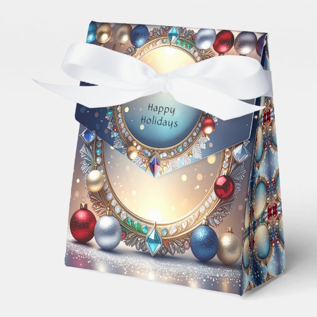 Weihnachts Jewel Frame Holiday Geschenkboxen Geschenkschachtel (Vorderseite)
