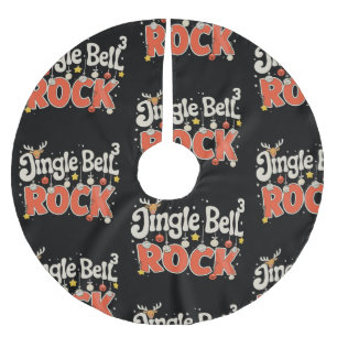 Weihnachts-Jingle-Bells 3 Math Rock Xmas Feiertag Polyester Weihnachtsbaumdecke