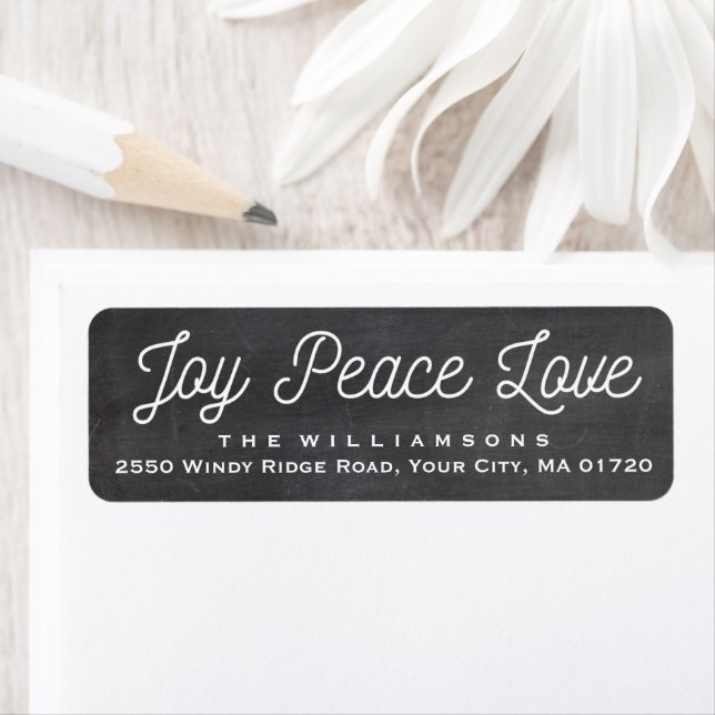 Weihnachts-Joest-Liebe Custom-Chalkboard (Insitu)