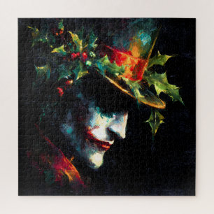 Weihnachts-Joker-Portrait