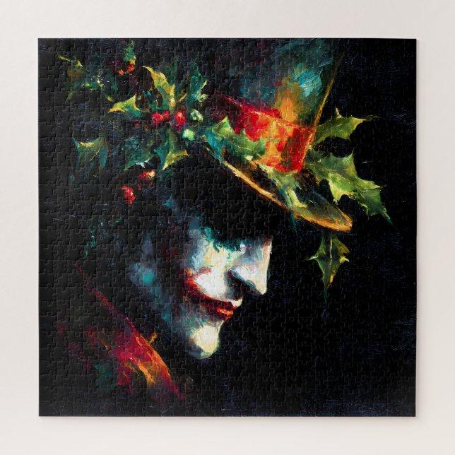 Weihnachts-Joker-Portrait (Vertikal)