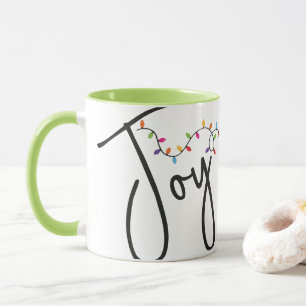 Weihnachts-Joy Custom-Tasse Tasse