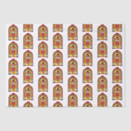 Weihnachts-Jukebox Seidenpapier