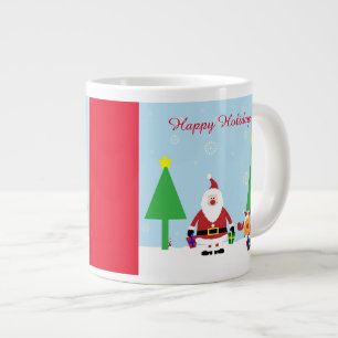 Weihnachts-Jumbo-Kaffee-Umarmungen - Geschenke - W Jumbo-Tasse