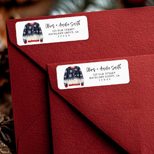 Weihnachts-Jumper-Rücksendesiegel