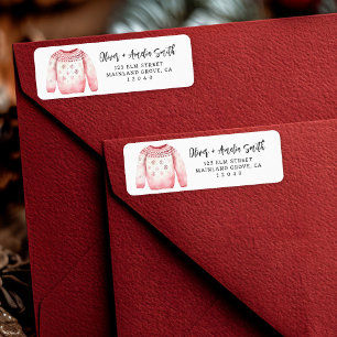 Weihnachts-Jumper-Rücksendesiegel