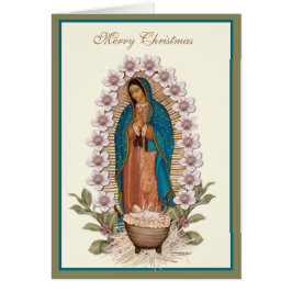 Weihnachts-Jungfrau Mary Guadalupe Jesus Manager