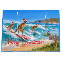 Weihnachts-Känguru-Surfen Bells Beach