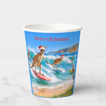 Weihnachts-Känguru-Surfen Bells Beach