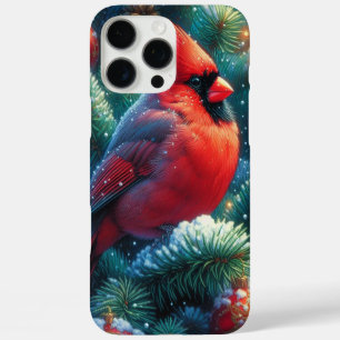 Weihnachts-Kardinal iPhone 16 Pro Max Hülle