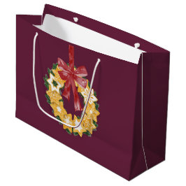 Weihnachts-Keks mit tiefer Erde Große Geschenktüte