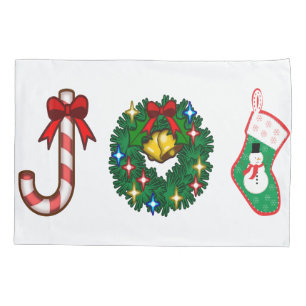 Weihnachts Keksschleife Glocken Kranz Schneemann S Kissenbezug