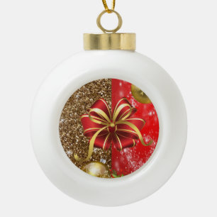 Weihnachts-Keramik Ball Ornament
