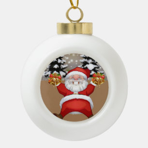 Weihnachts-Keramik Ball Ornament, Weihnachten Keramik Kugel-Ornament
