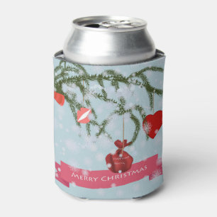 Weihnachts-Keramik Dosenkühler