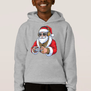 Weihnachts-Kinderpullover mit Kapuze Hoodie