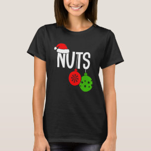 Weihnachts-Kiste Nüsse Weihnachtskuchen Mr. und Mr T-Shirt