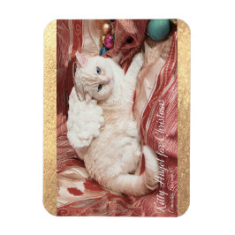 Weihnachts-Kitty Engel Magnet