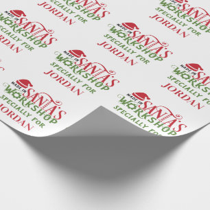 Weihnachts-Klauseln Express Lieferung Geschenkpapier