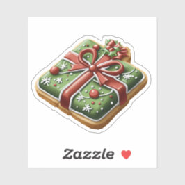 Weihnachts-Kochgeschenk Aufkleber