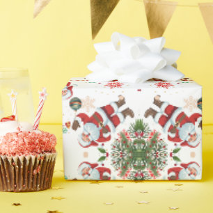 Weihnachts-Kraft-Umschlagpapier Geschenkpapier