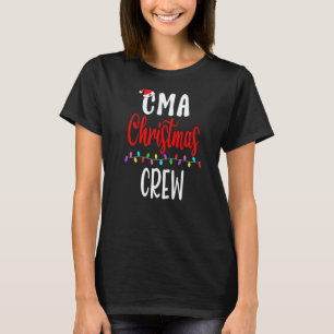 Weihnachts-Krankenschwester-Crew passende Notaufna T-Shirt