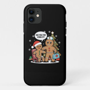 Weihnachts-Krankenschwester Gingerbread Mann haben Case-Mate iPhone Hülle
