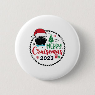 Weihnachts-Kreuzfahrt 2023 Merry Cruisemas Xmas Button