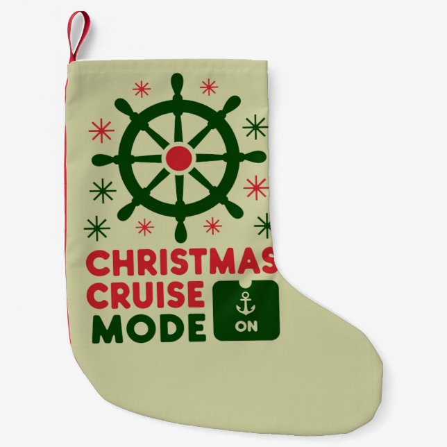 Weihnachts-Kreuzfahrt auf dem Schiff Weihnachten 2 Kleiner Weihnachtsstrumpf (Vorderseite)