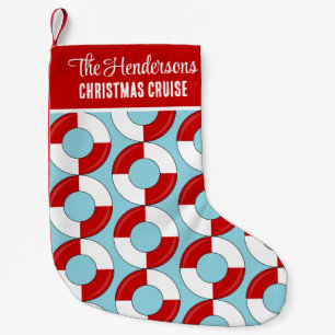 Weihnachts-Kreuzfahrt Gemustert Kleiner Weihnachtsstrumpf