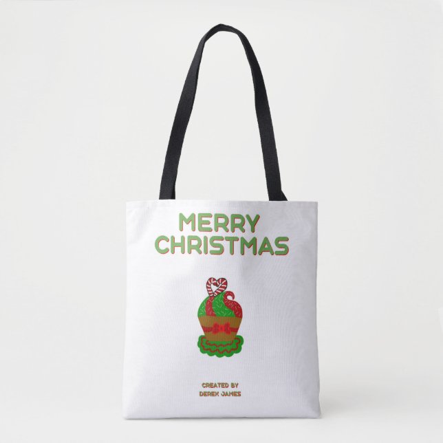 Weihnachts-Kuchen-Universaltasche Tasche (Vorderseite)