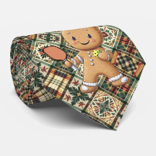 Weihnachts-Kundgebung Gingerbret Krawatte