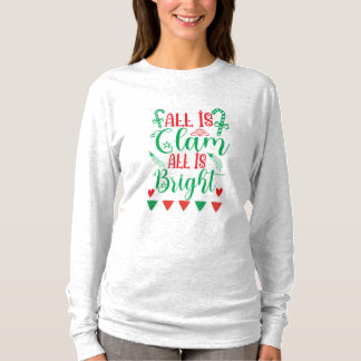 Weihnachts-Kunst alles in Ordnung T-Shirt