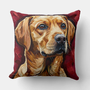 Weihnachts-Labrador-Hund Kissen