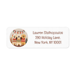 Weihnachts-Labrador Retriever Hunde