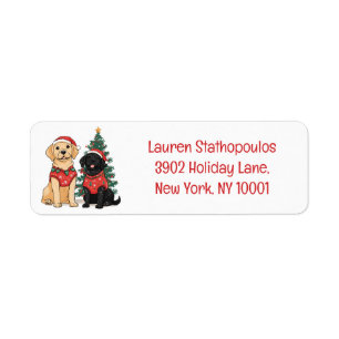 Weihnachts-Labrador Retriever Hunde