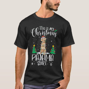 Weihnachts-Labrador Retriever Lab Hund Pyjama T-Shirt