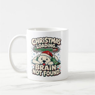 Weihnachts-Ladevorgang Gehirn nicht gefunden Lusti Kaffeetasse