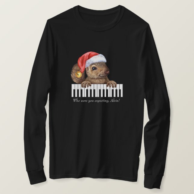 Weihnachts-Langschläfer-T - Shirt (Design vorne)