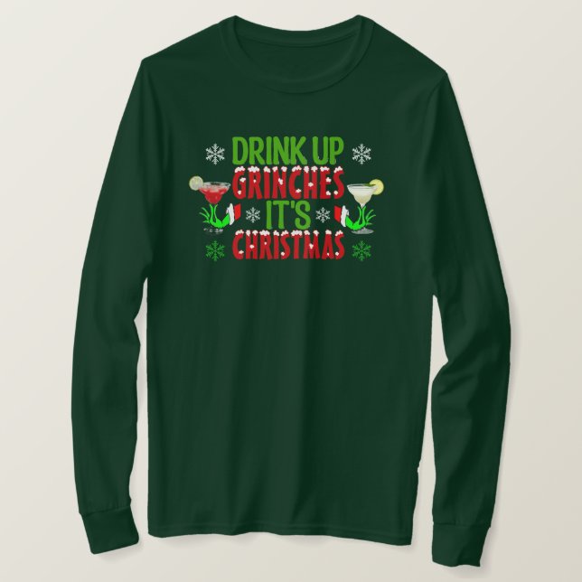 Weihnachts-Langschläfer-T - Shirt (Design vorne)