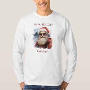 Weihnachts-Langschläfer-T - Shirt