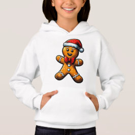 Weihnachts-Lebkuchen Mann Kinder Pullover Hoodie