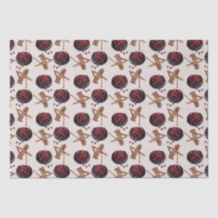 Weihnachts-Leckerei-Muster Seidenpapier