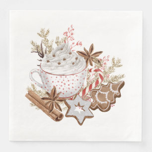 Weihnachts-Leckereien Serviette