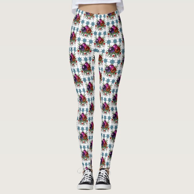 Weihnachts-Leggings Leggings (Vorderseite)