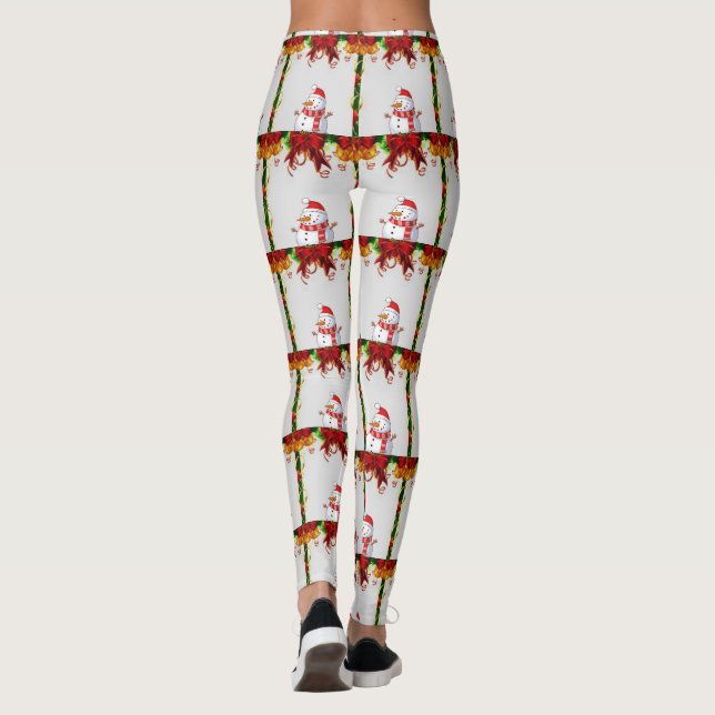 Weihnachts-Leggings Leggings (Rückseite)
