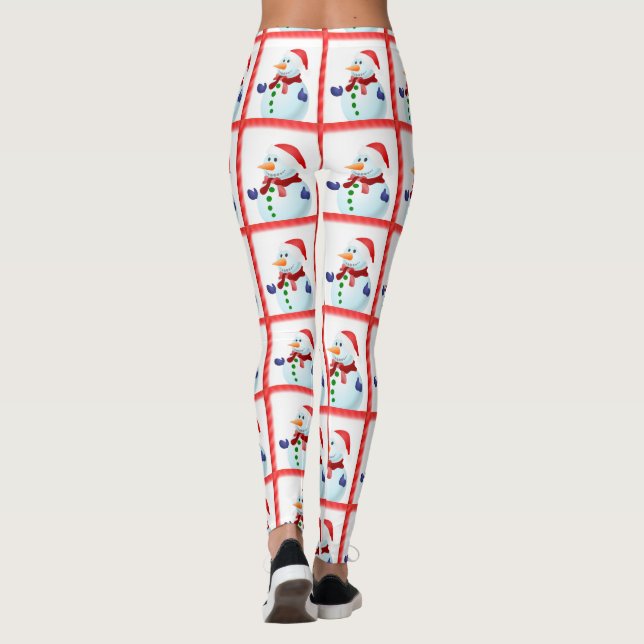 Weihnachts-Leggings Leggings (Rückseite)